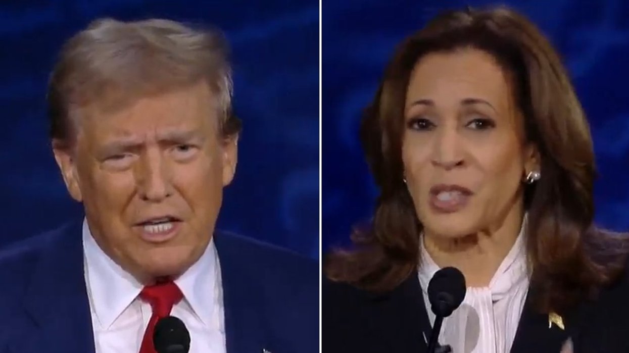 Kamala Harris and Donald Trump