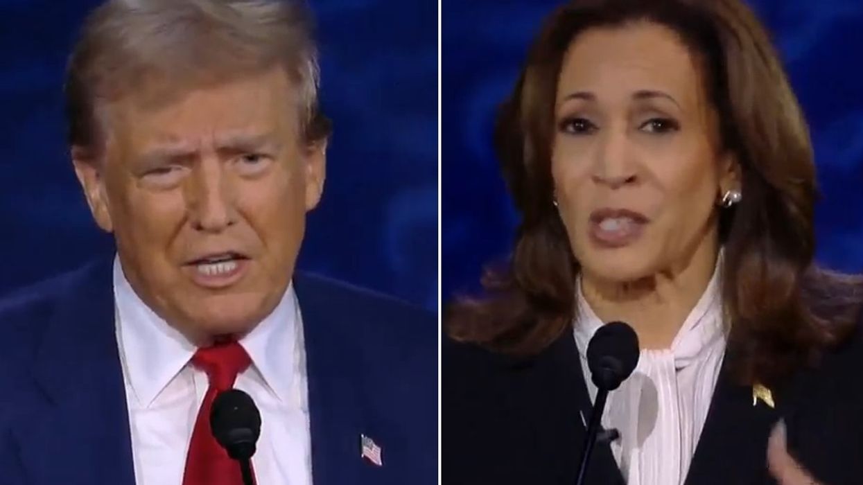 Kamala Harris and Donald Trump