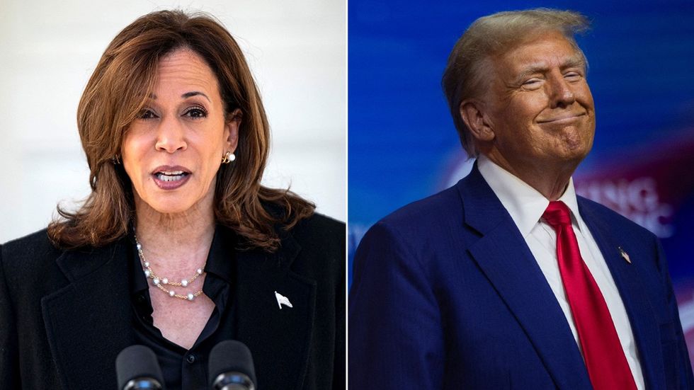 Kamala Harris, Donald Trump