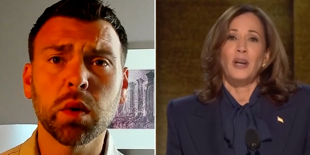 NextImg:Kamala Harris posed with ‘huge problem’ after accepting Democrat nomination