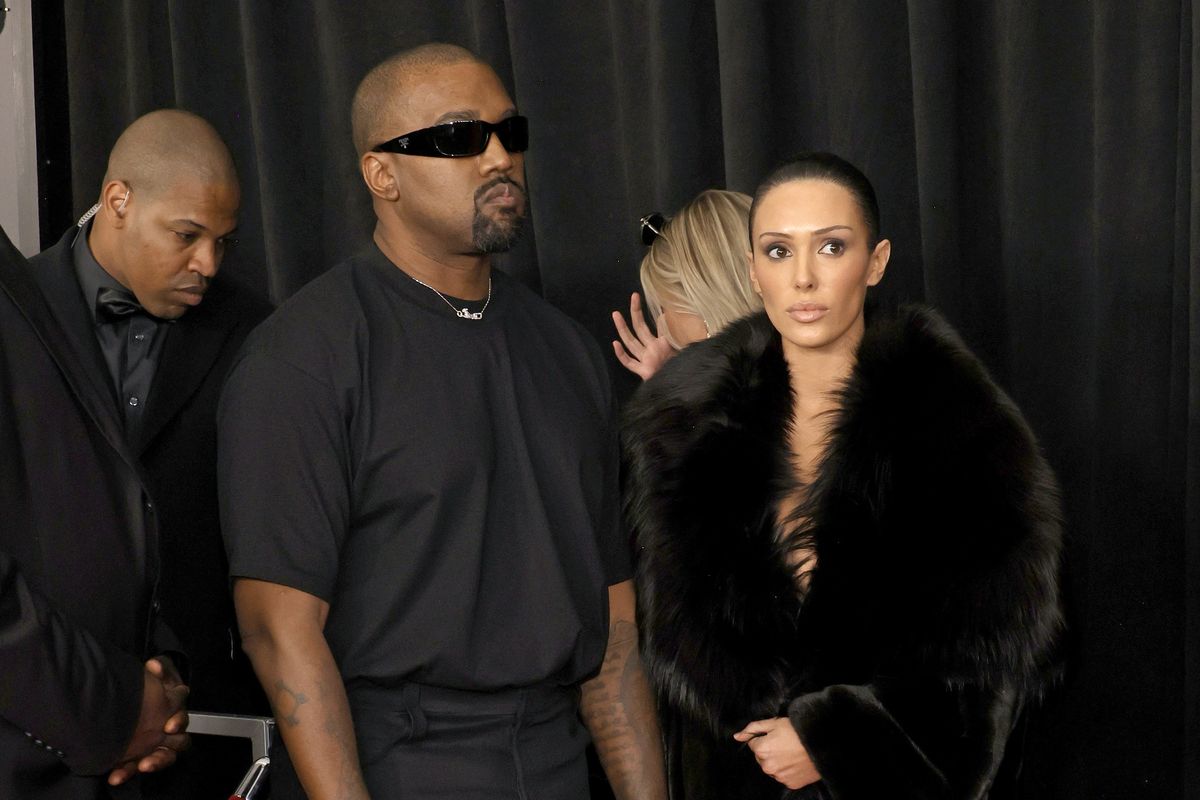 Kanye West and Bianca Censori