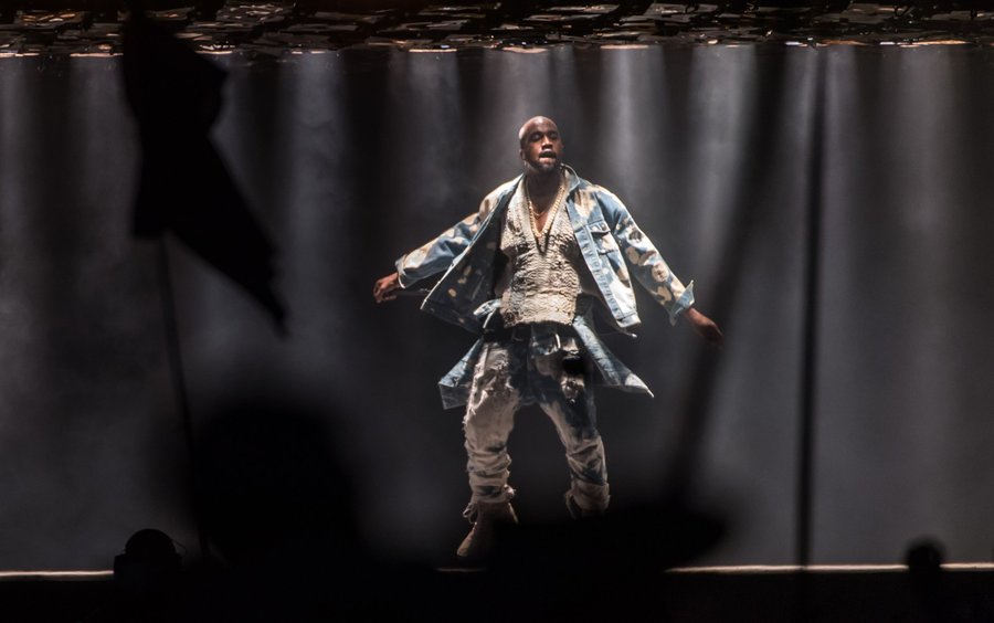 Kanye West at Glastonbury