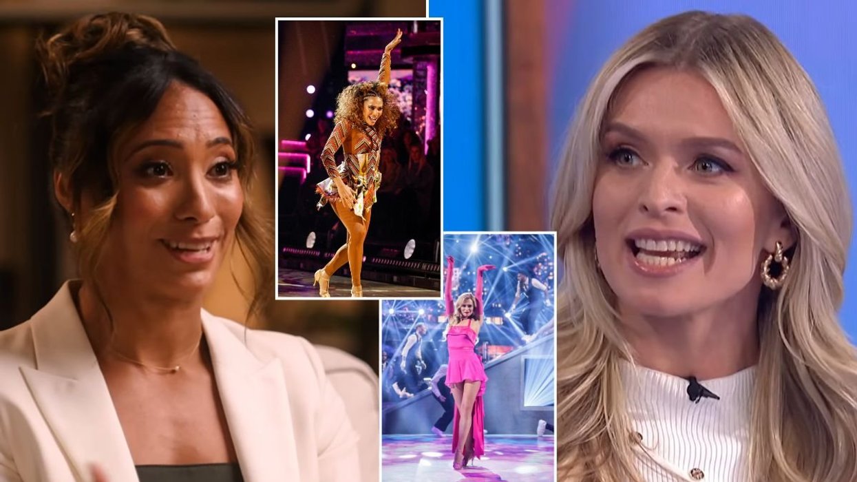 Karen Hauer and Nadiya Bychkova