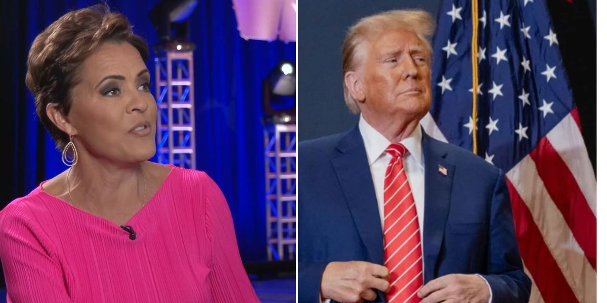 NextImg:Trump will end migrant ‘INVASION’: Kari Lake blasts Biden for scuppering border control