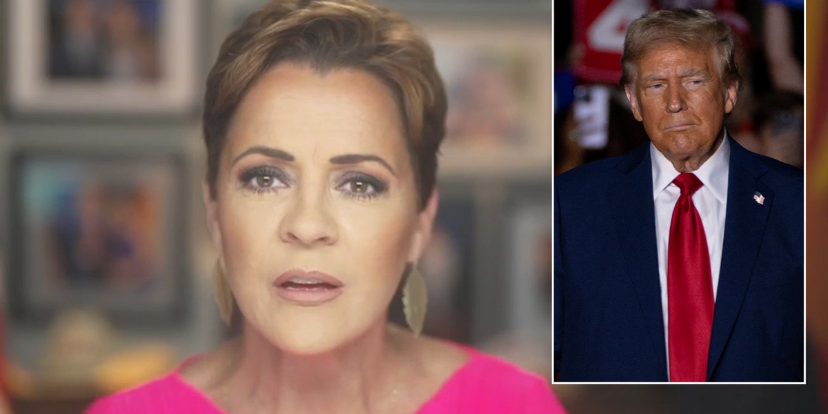 NextImg:Kari Lake says Donald Trump will show Britain ‘how to save itself’ as she vows to halt ‘invasion’ of US