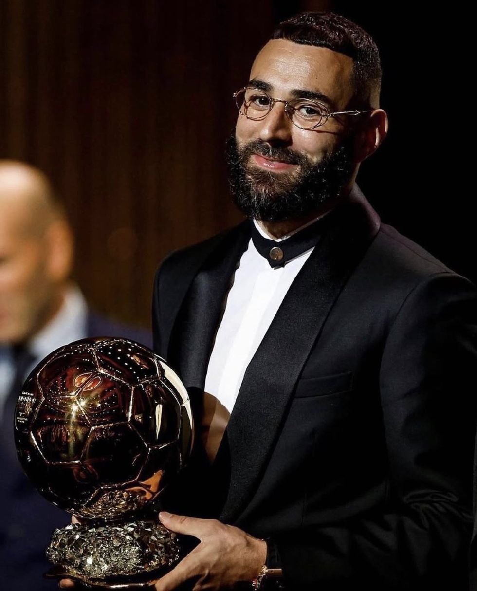 Karim Benzema won the Ballon d'Or in 2022