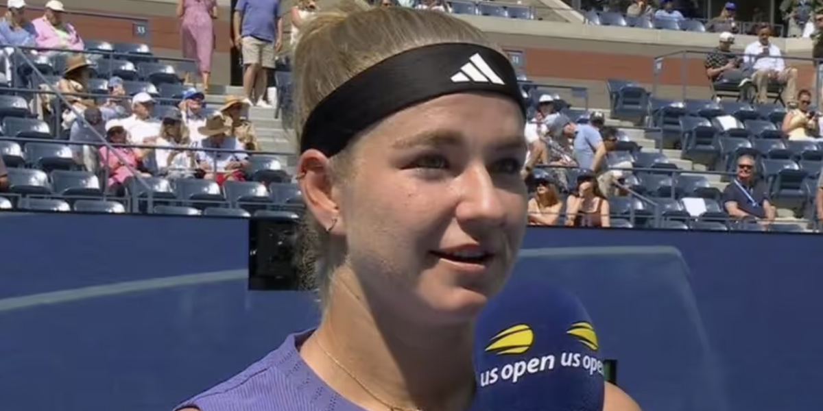 NextImg:US Open star apologises to crowd after toilet troubles