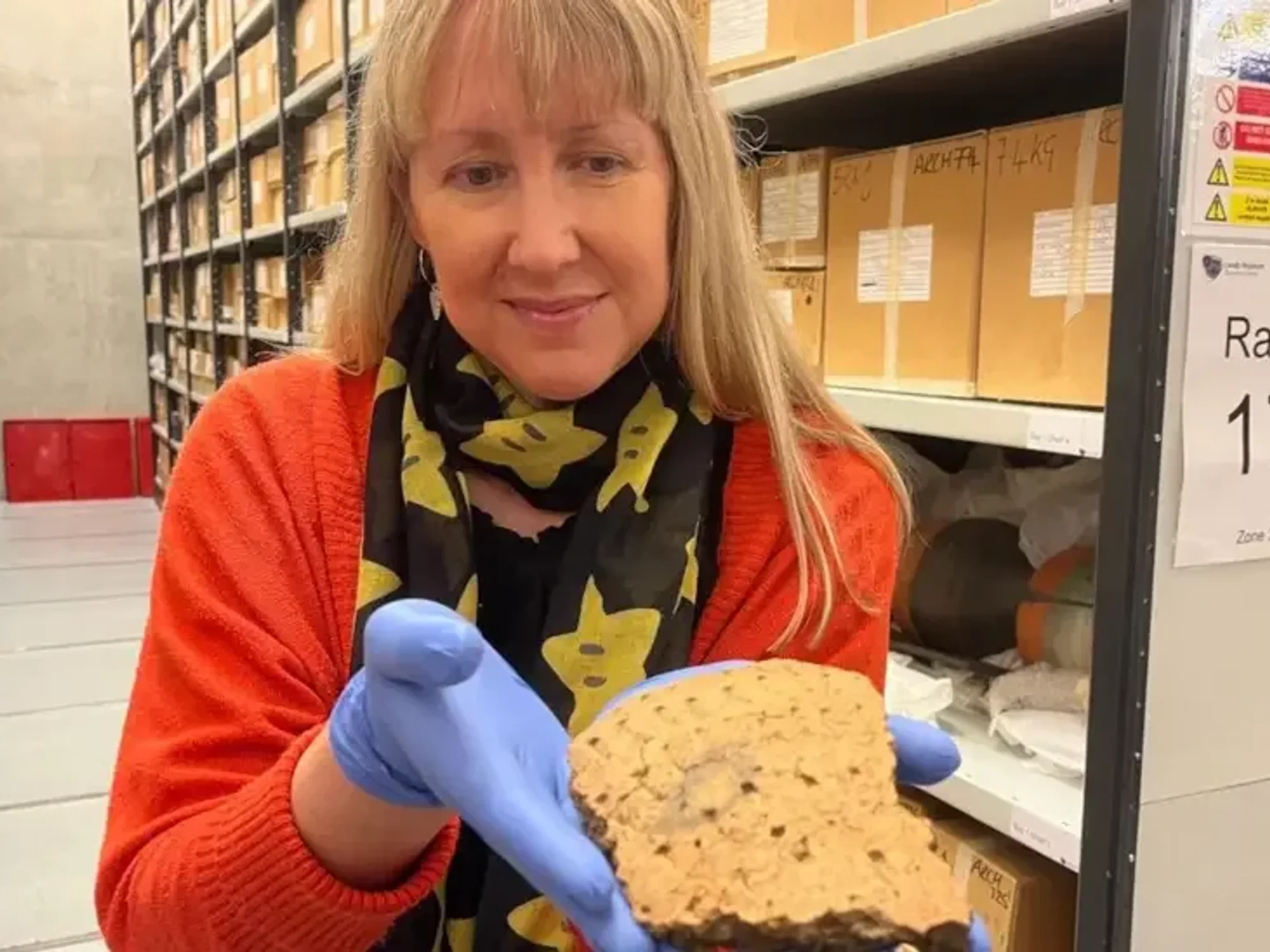 Kat Baxter, curator of archaeology at Leeds Museums and Galleries