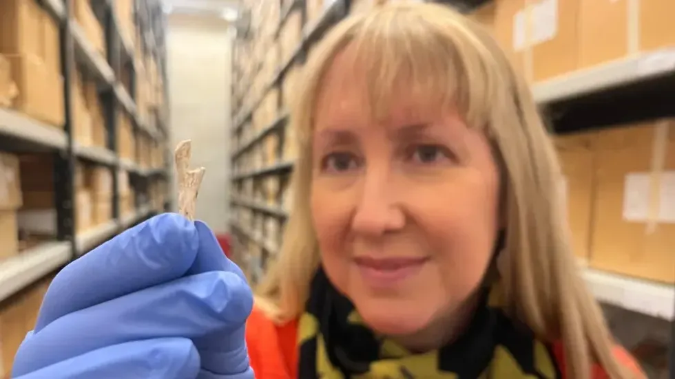 Kat Baxter, curator of archaeology at Leeds Museums and Galleries