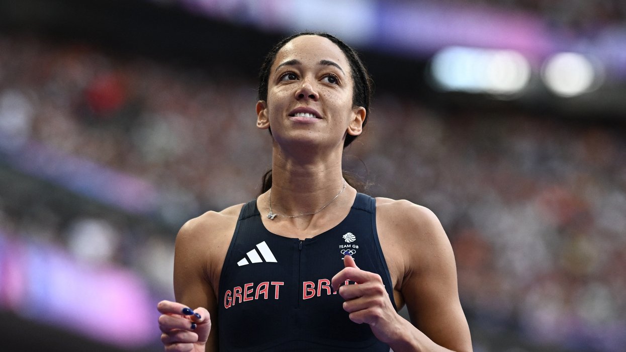 Katarina Johnson-Thompson is 121 points behind Nafissatou Thiam