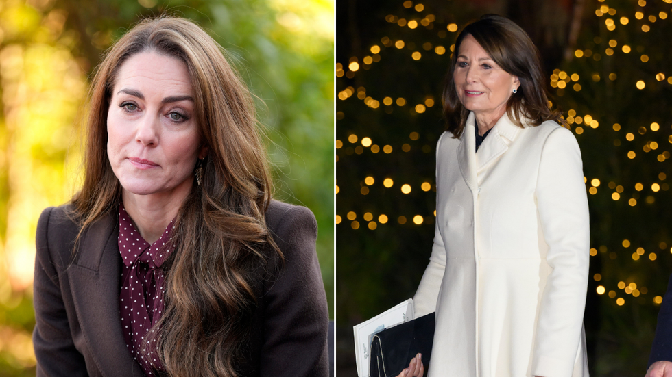 Kate and Carole Middleton