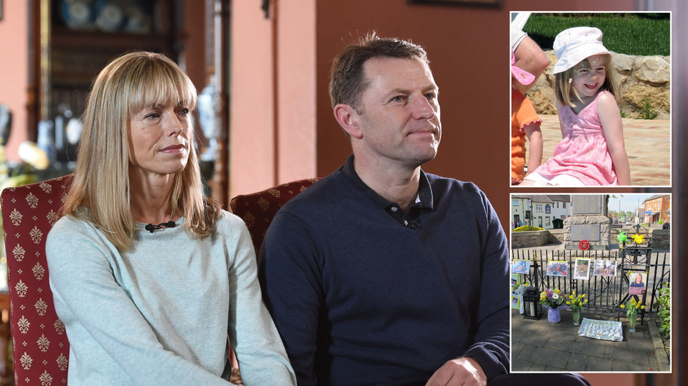 Kate and Gerry McCann/Madeleine/Tributes to the missing toddler
