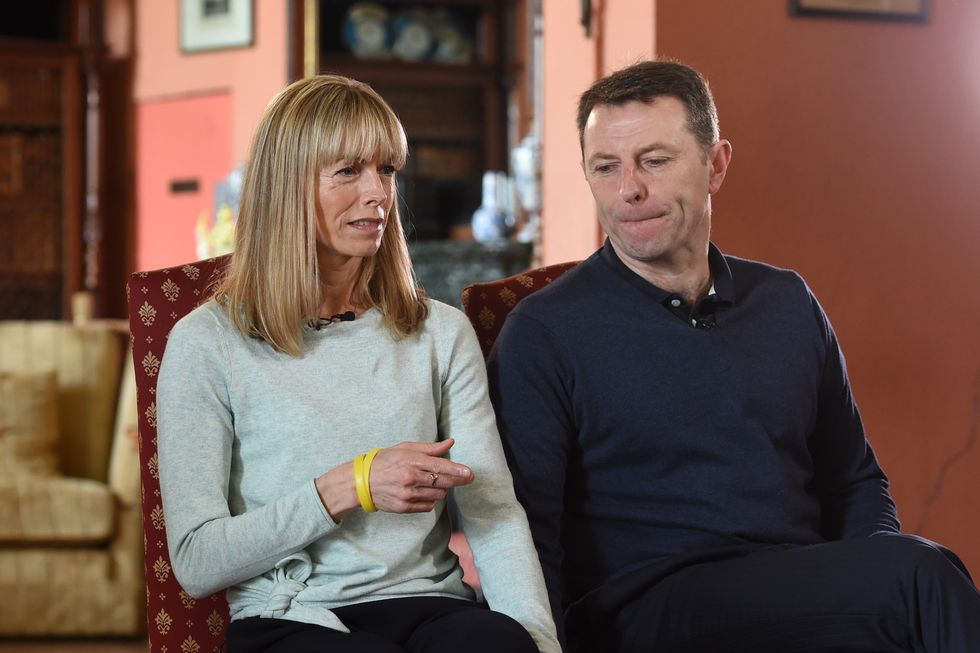Kate and Gerry McCann, whose daughter Madeleine disappeared from a holiday flat in Portugal ten years ago, are seen during an interview