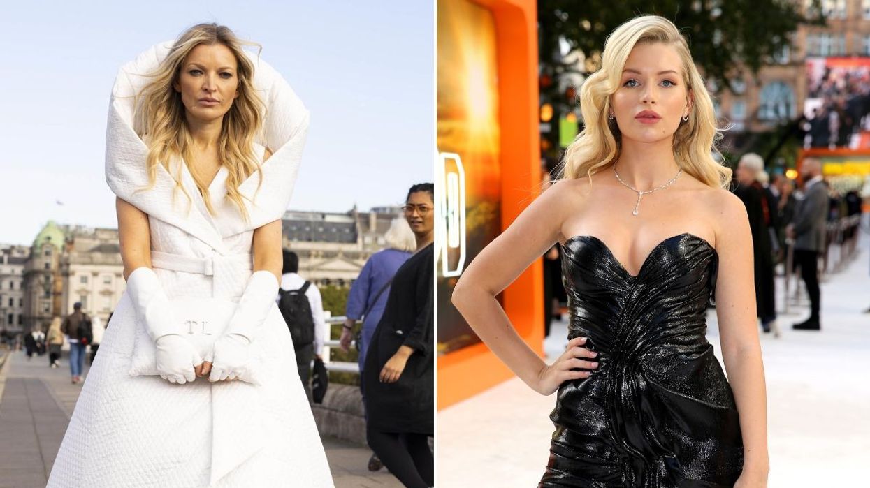 Kate and Lottie Moss