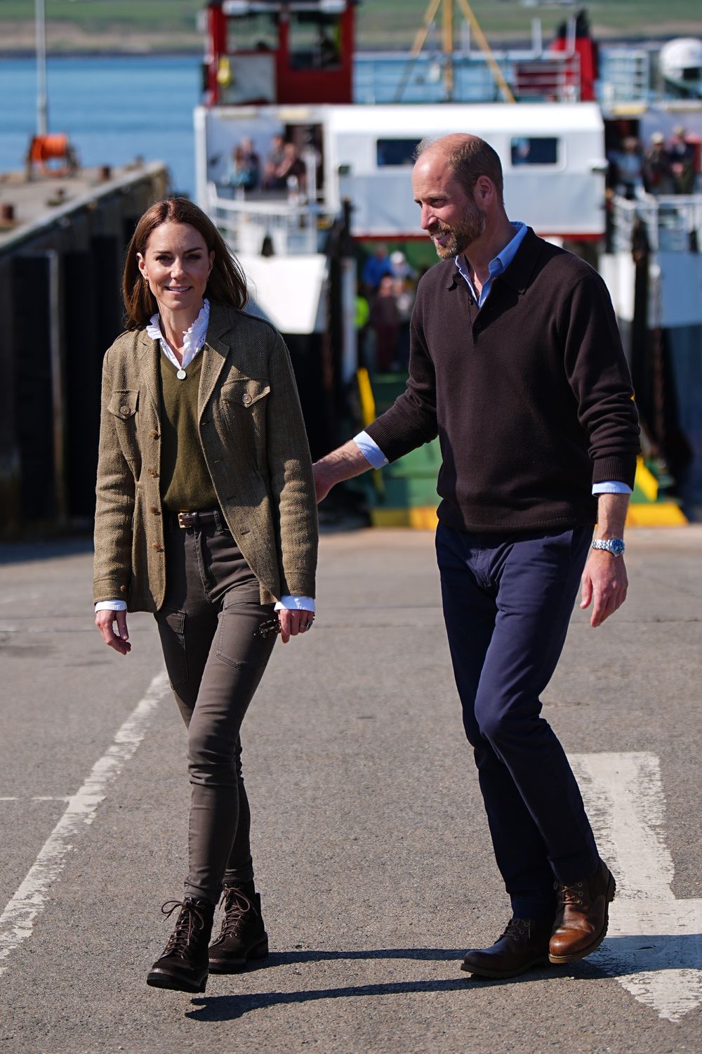 Kate and William