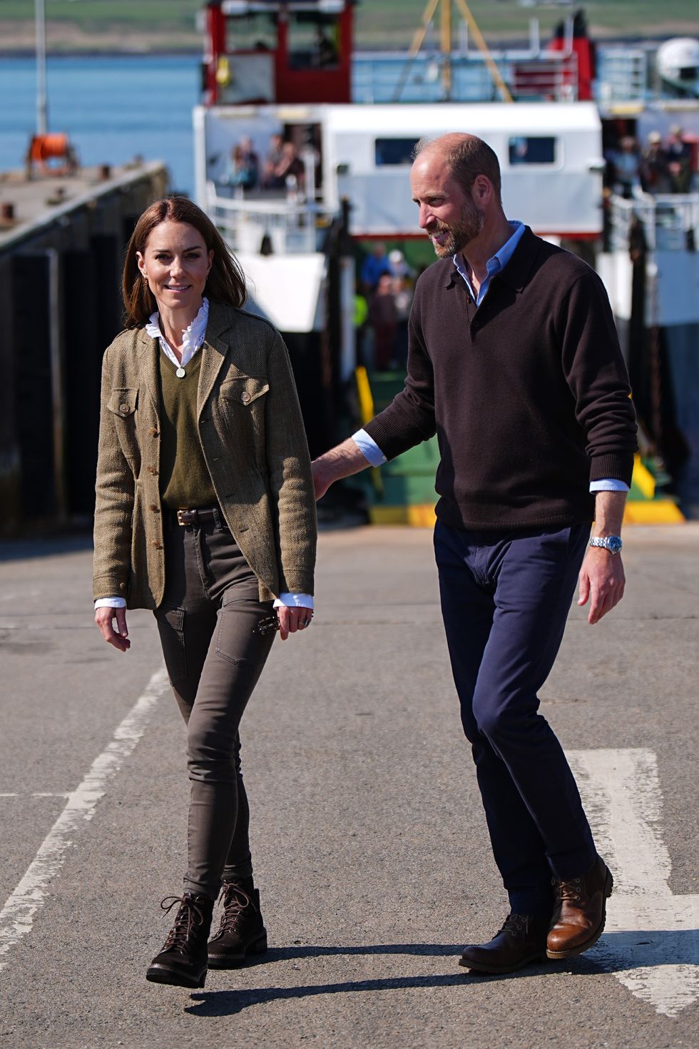 Kate and William