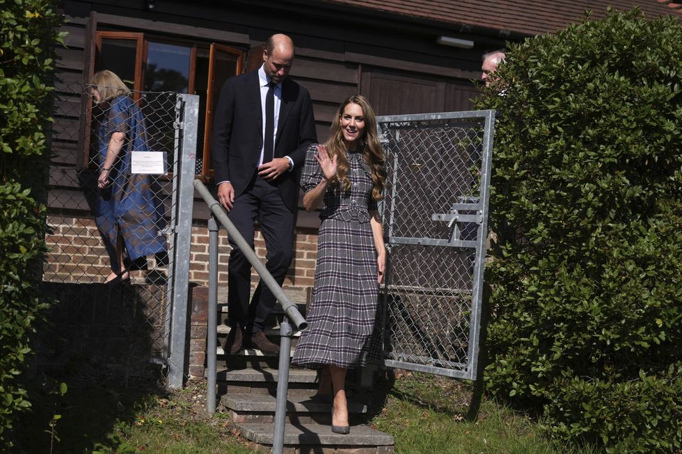 Kate and William