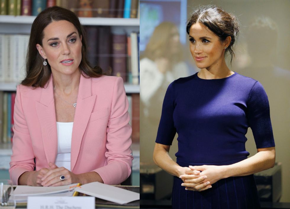 Kate, Duchess of Cambridge and Meghan, Duchess of Sussex