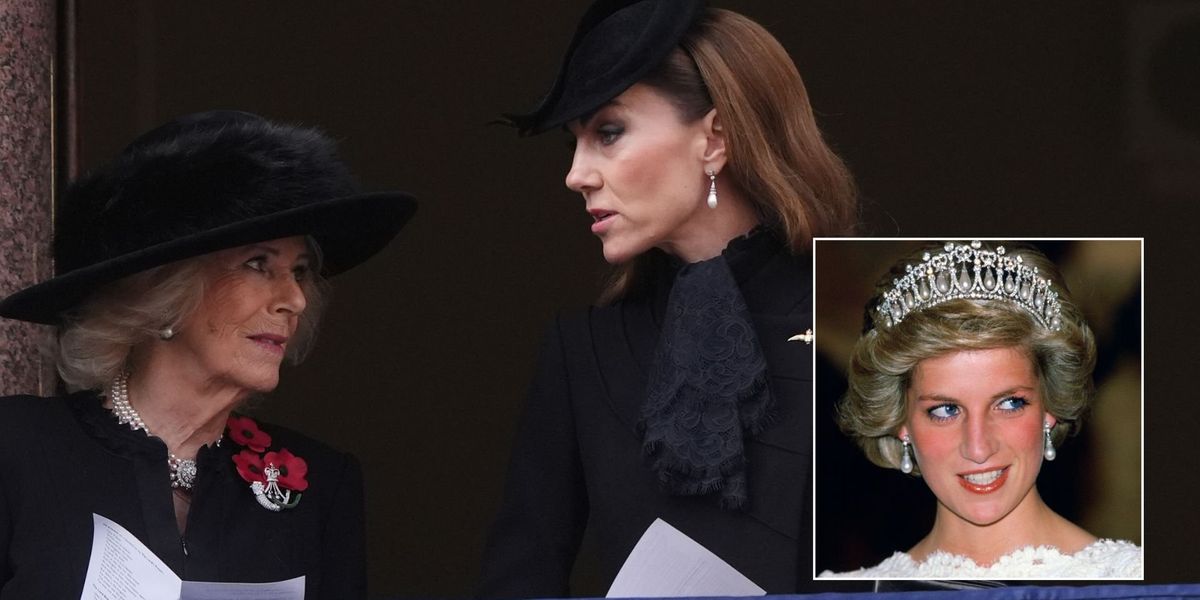 Kate Middleton issues touching tribute to Princess Diana as she stands beside Queen Camilla