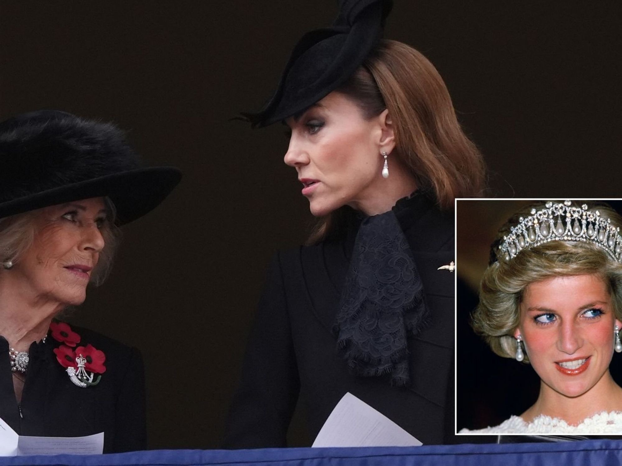 Kate issues touching tribute to Princess Diana as she stands beside Queen Camilla