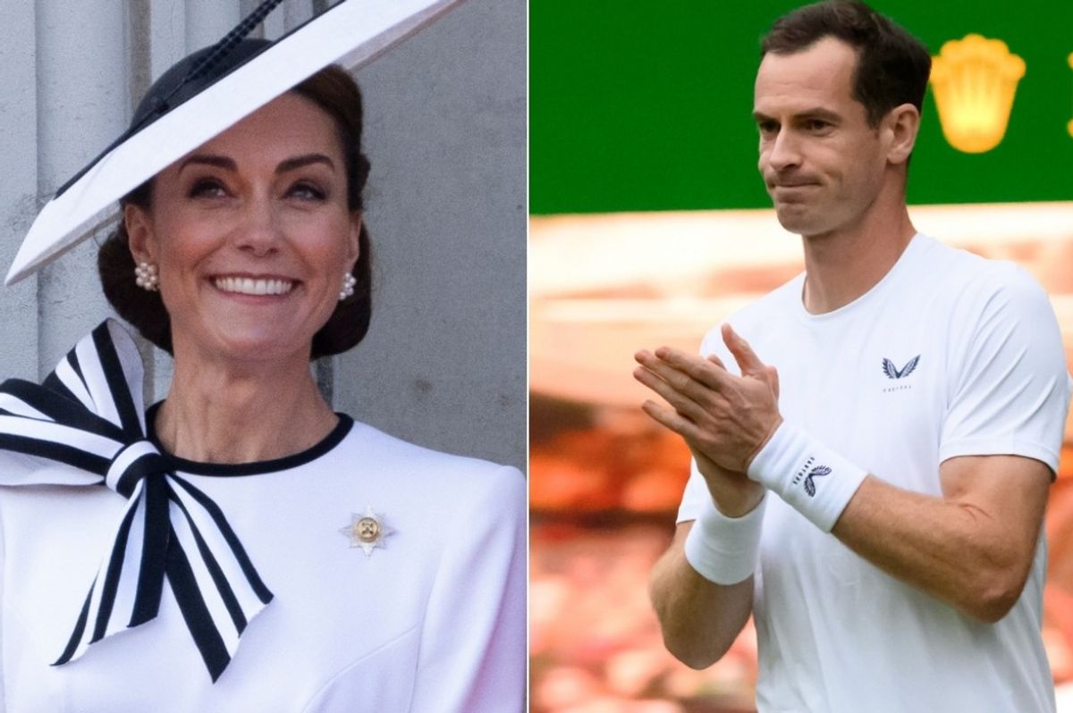 Kate Middleton and Andy Murray