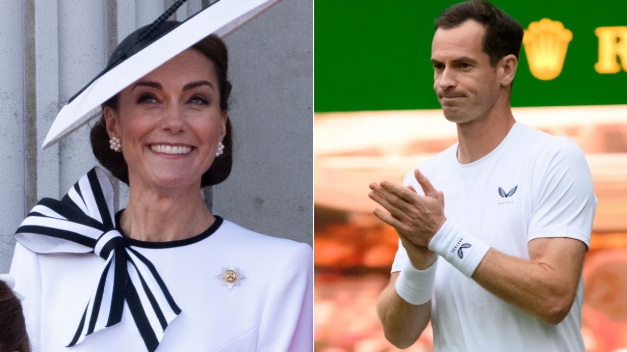 Kate Middleton and Andy Murray
