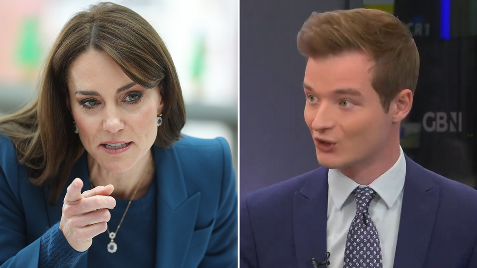 Kate Middleton and Cameron Walker