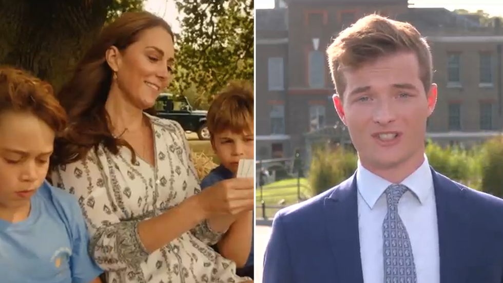 Kate Middleton and Cameron Walker