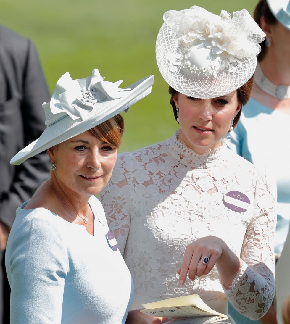Kate Middleton and Carole Middleton