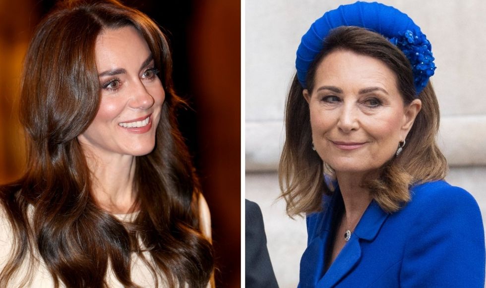 Kate Middleton and Carole Middleton