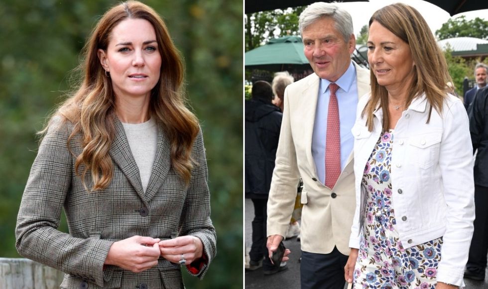 Kate Middleton and Carole Middleton