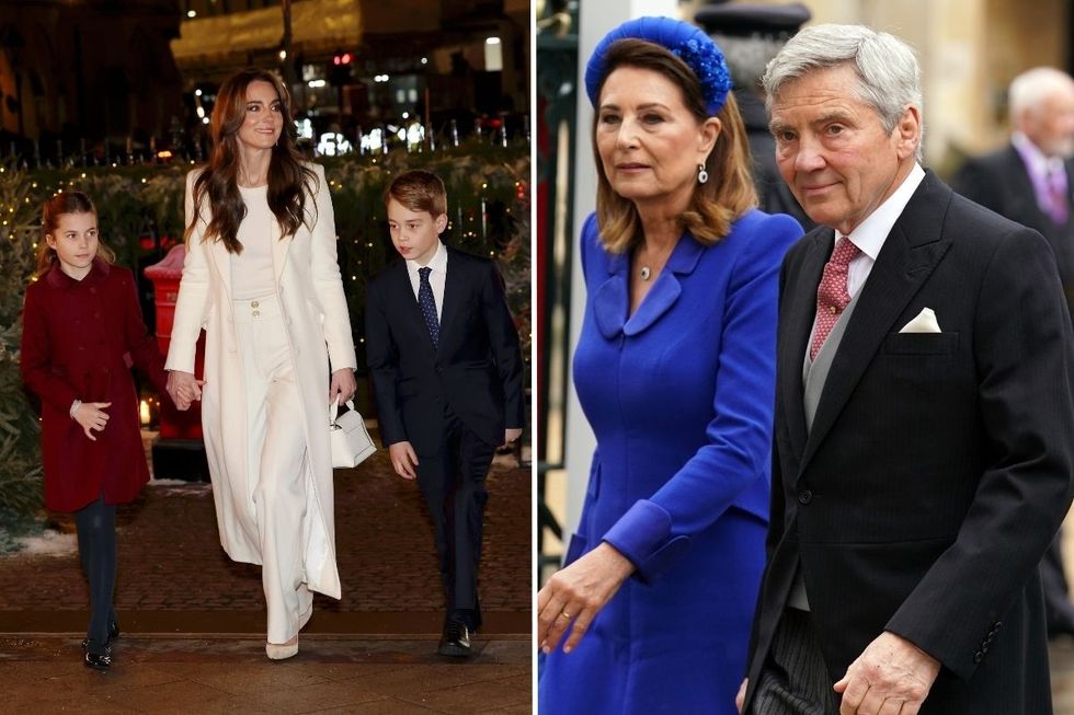 Kate Middleton and Carole Middleton