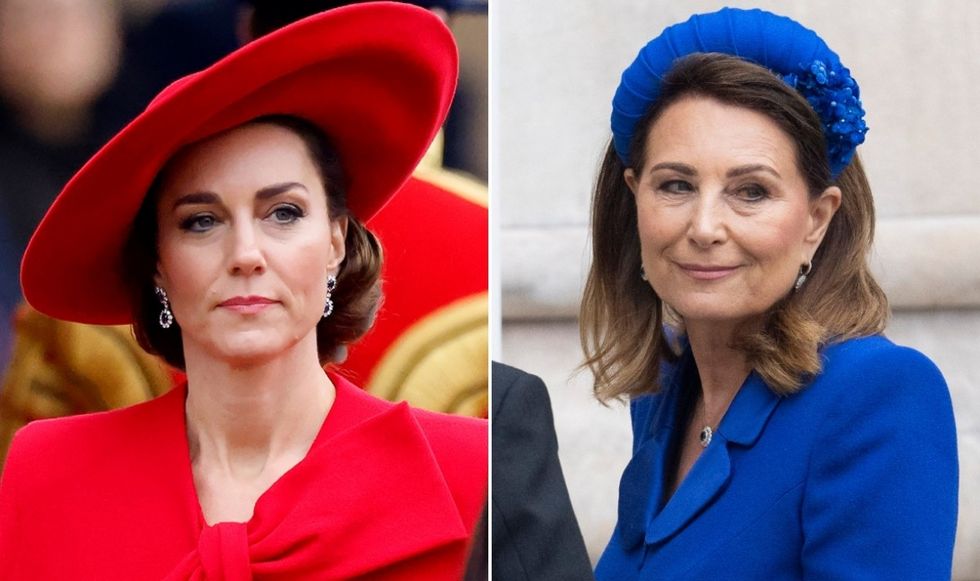 Kate Middleton and Carole Middleton