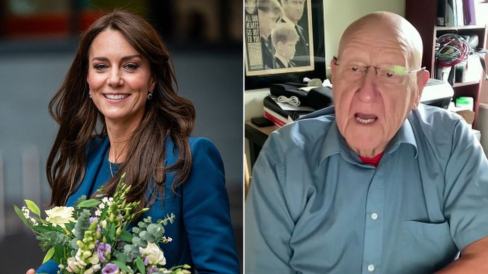 Kate Middleton and Charles Rae