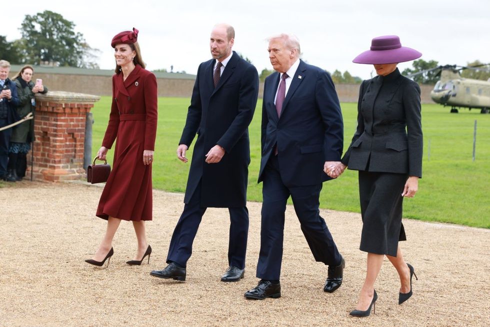 Kate Middleton and Donald Trump