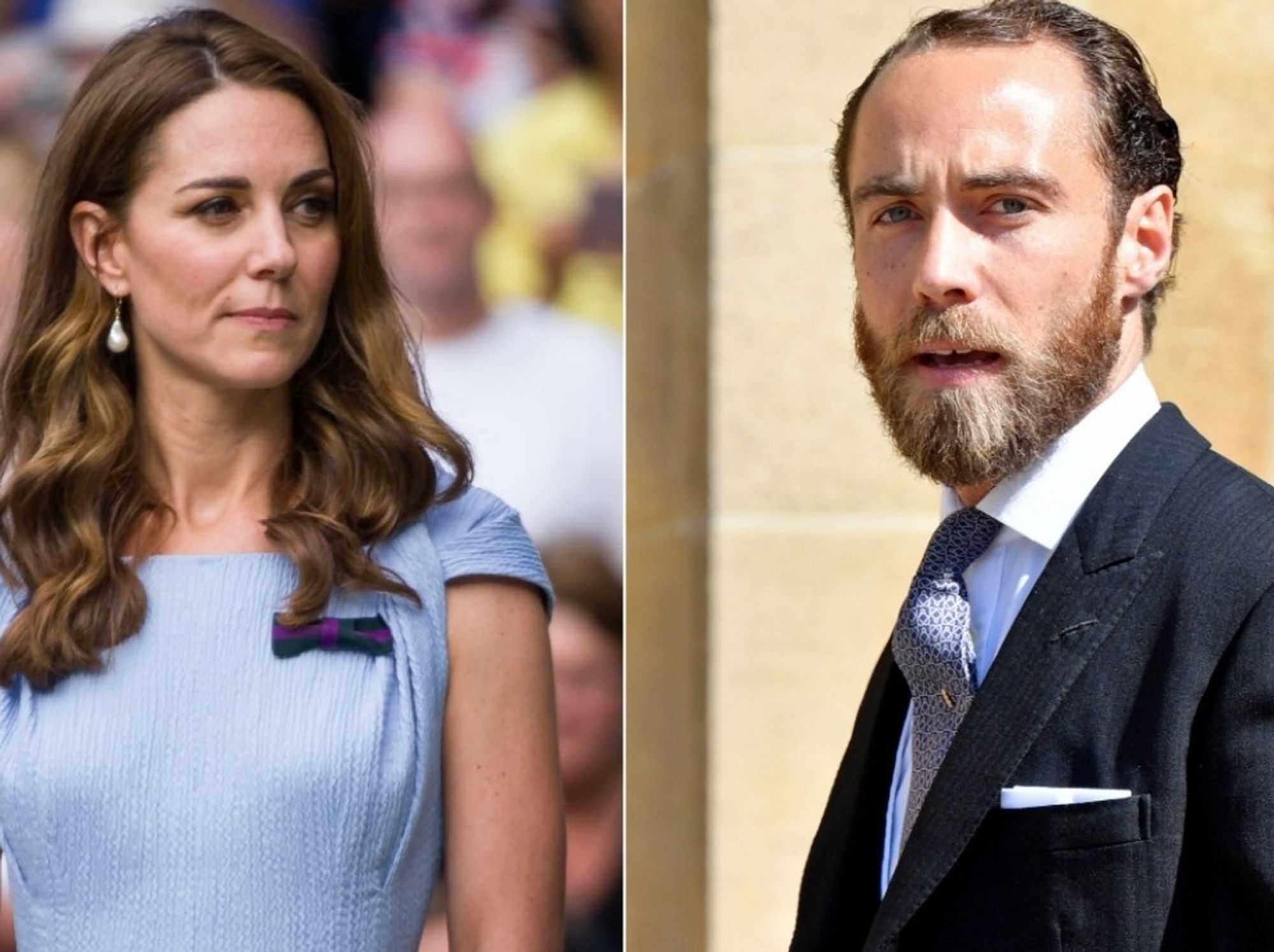 Kate Middleton and James Middleton