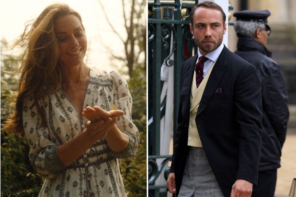 Kate Middleton and James Middleton