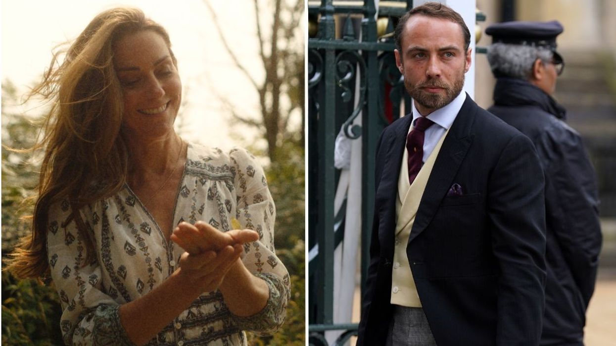 Kate Middleton and James Middleton