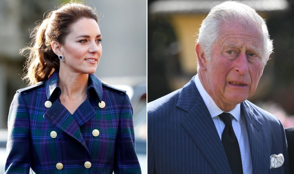 Kate Middleton and King Charles