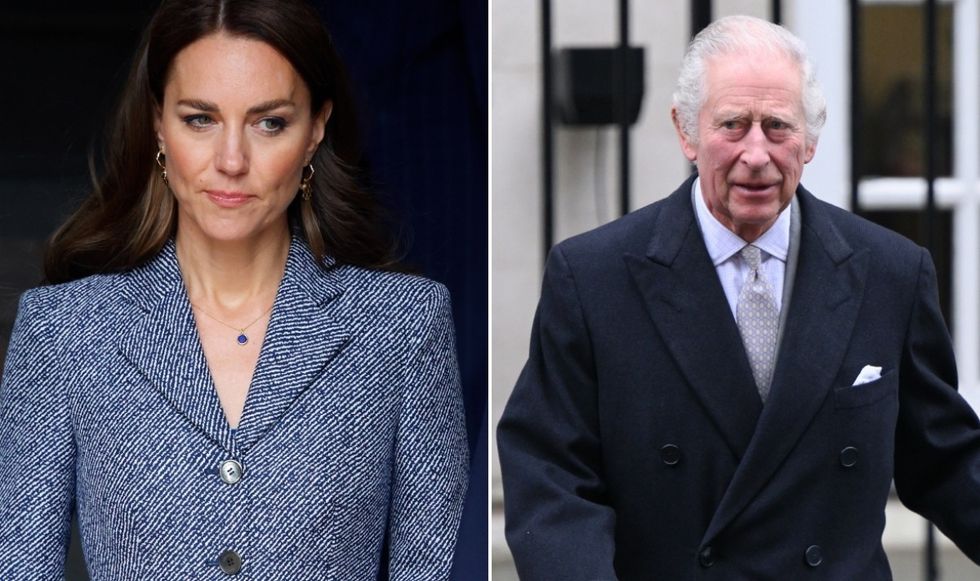 Kate Middleton and King Charles