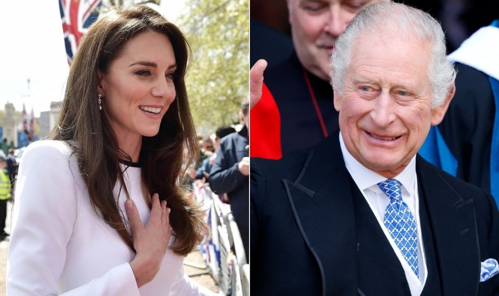 Kate Middleton and King Charles