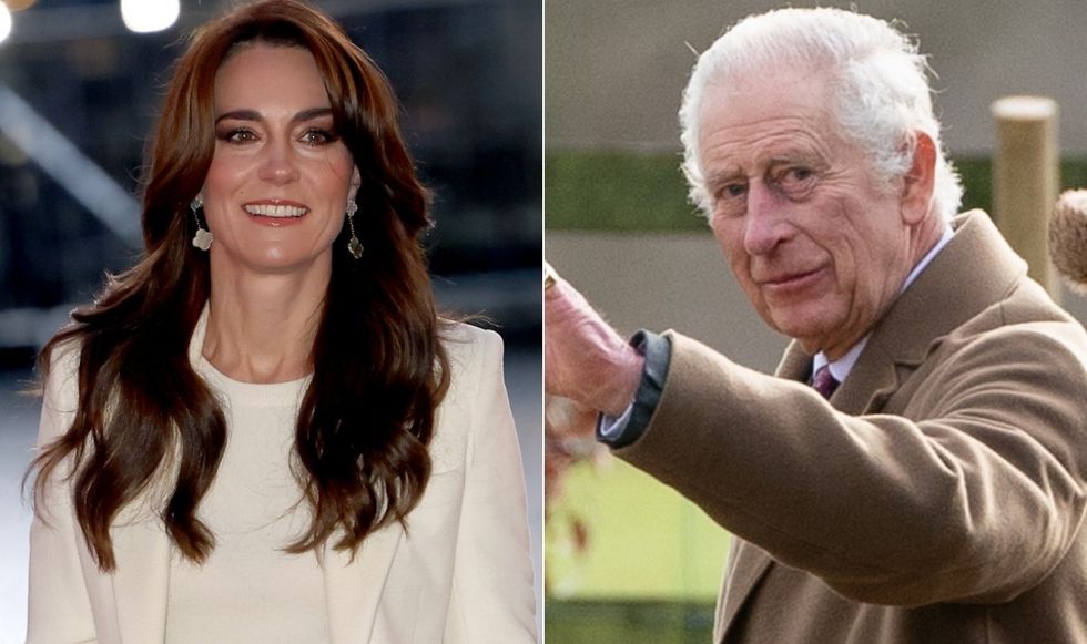 Kate Middleton and King Charles