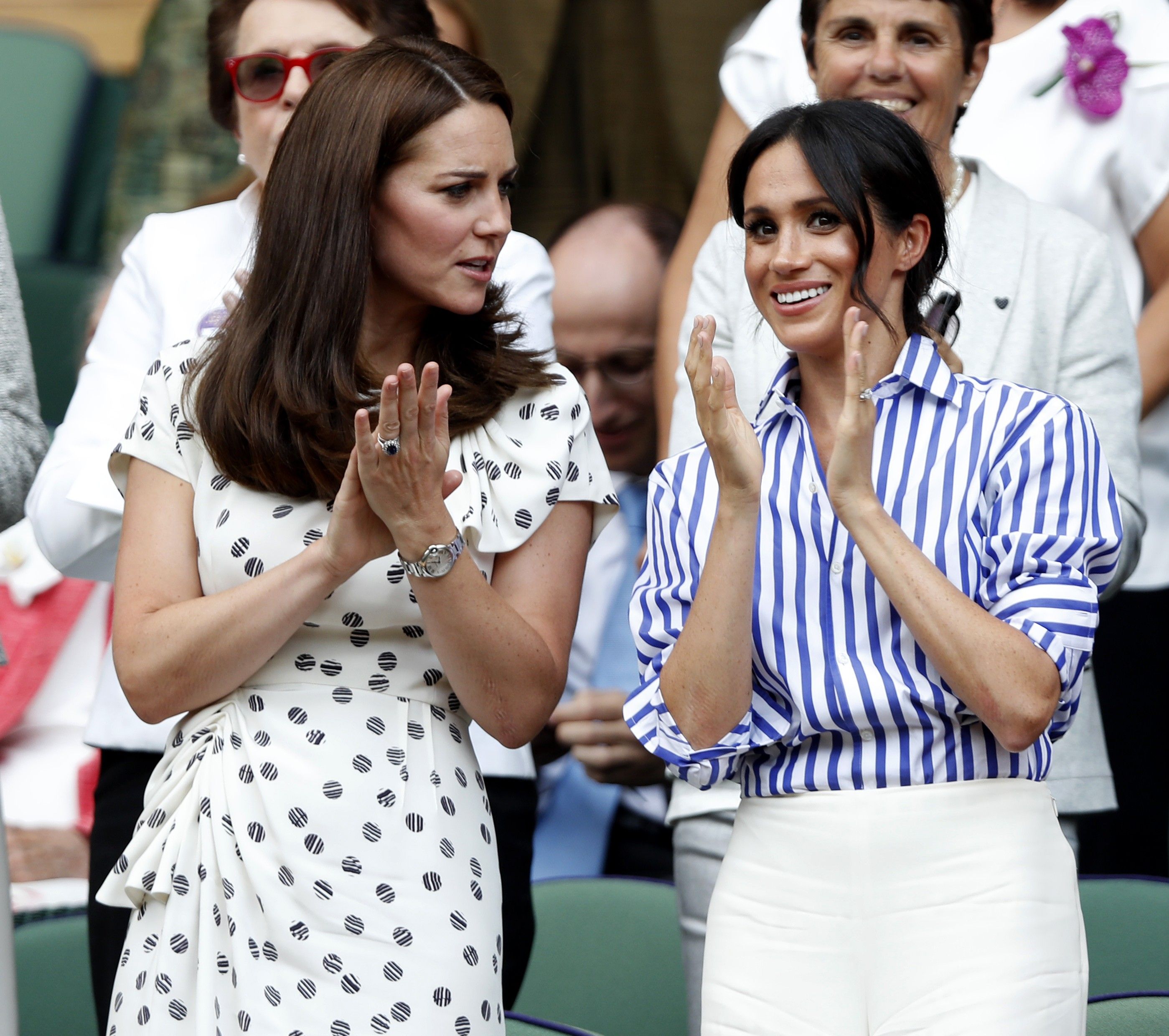 Kate Middleton and Meghan Markle