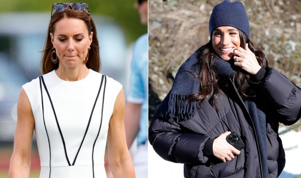 Kate Middleton and Meghan Markle