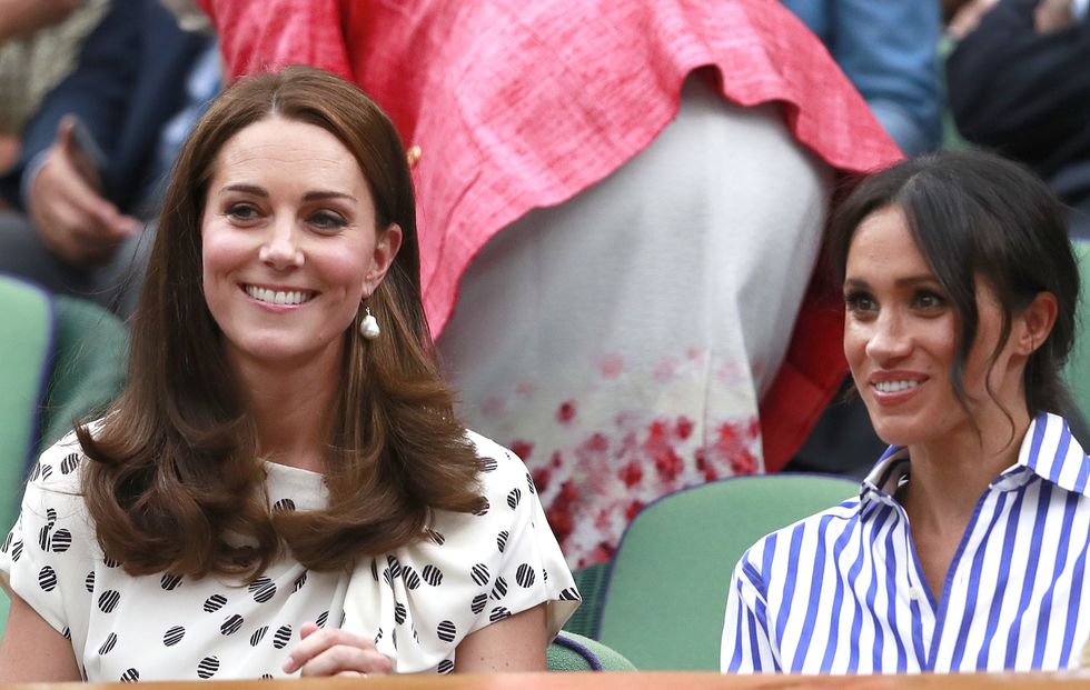 Kate Middleton and Meghan Markle