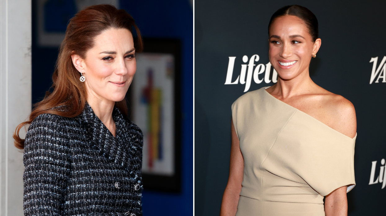 Kate Middleton and Meghan Markle