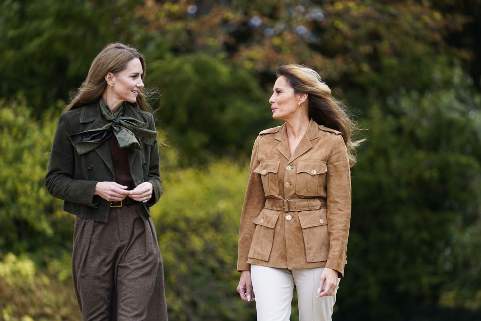 Kate Middleton and Melania Trump