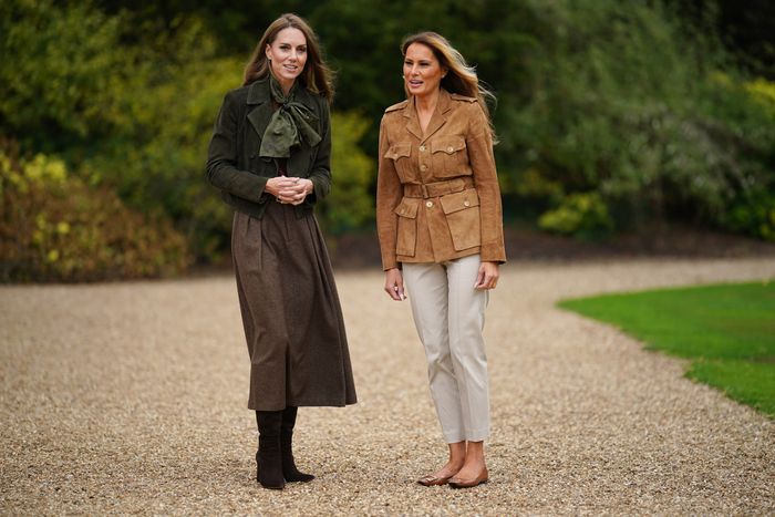 Kate Middleton and Melania Trump