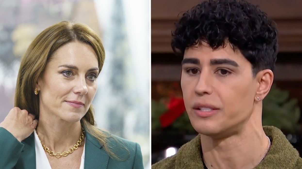 Kate Middleton and Omid Scobie