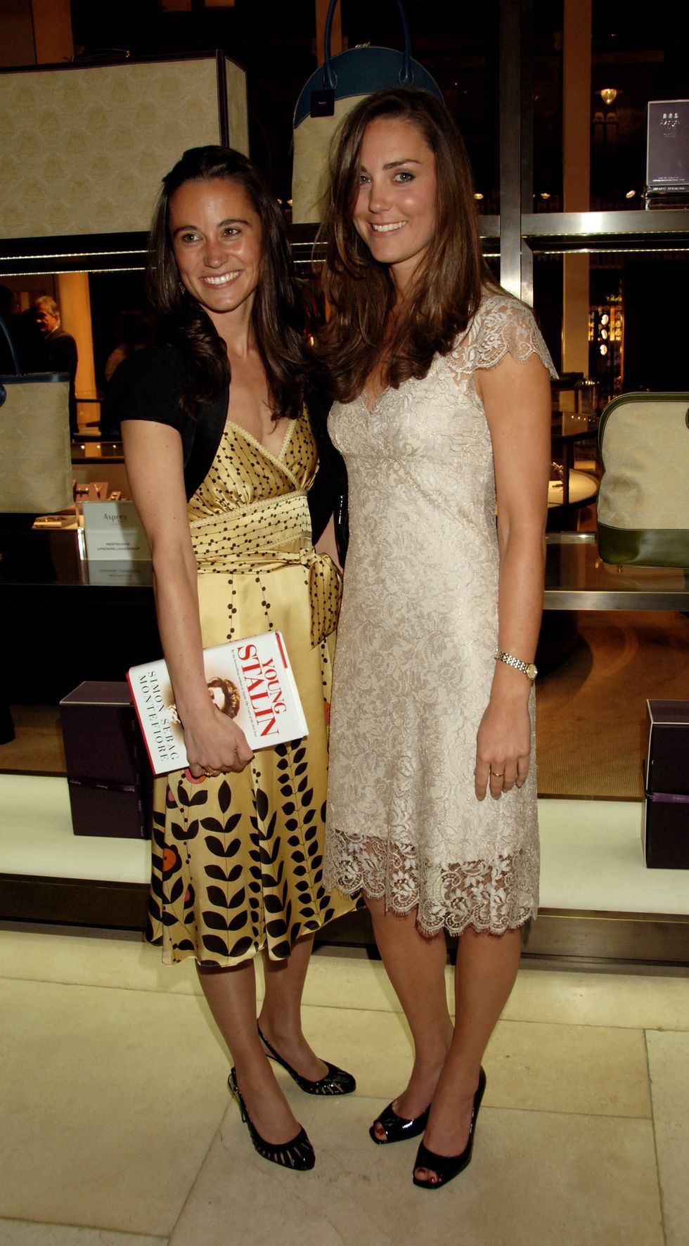 Kate Middleton and Pippa Middleton